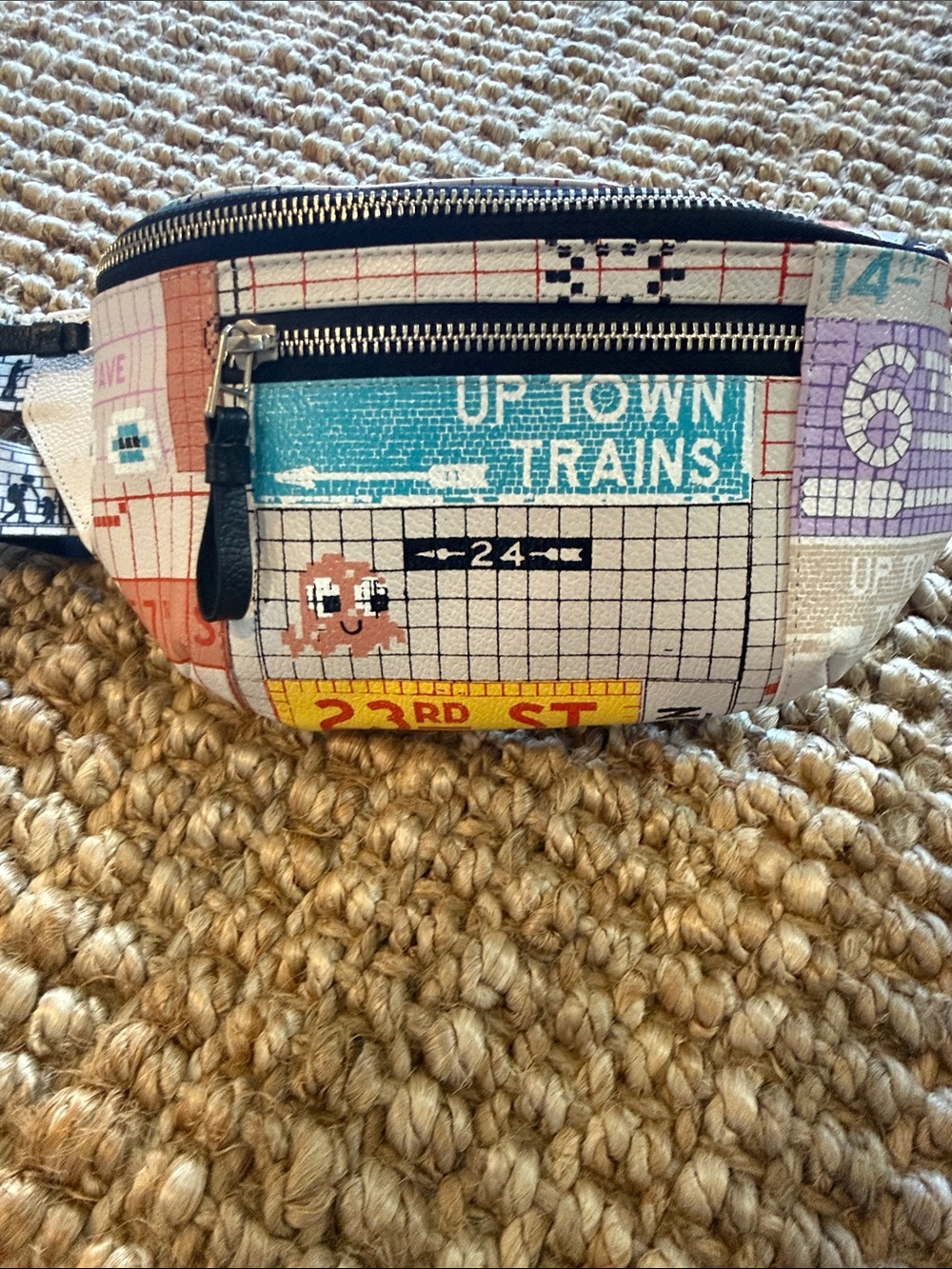 Min & Mon Subway Harold Pack in NYC Subway Stories print